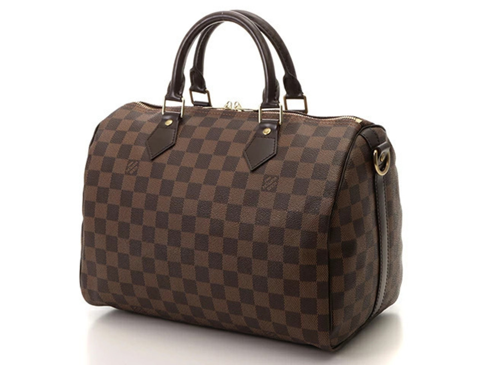 Louis Vuitton Damier bag Bandouliere Speedy Brown
